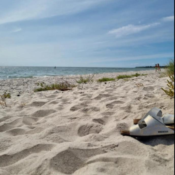 Real Holiday Feeling Next To Beach And Restaurant Beddinge Strand Exterior foto